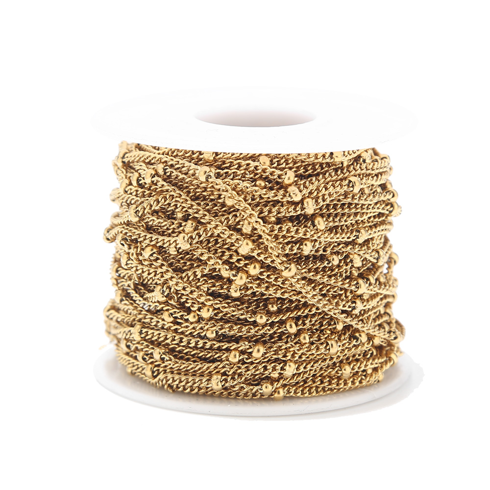 Beaded Anklet Chain - Цепи из нержавеющей стали для изготовления