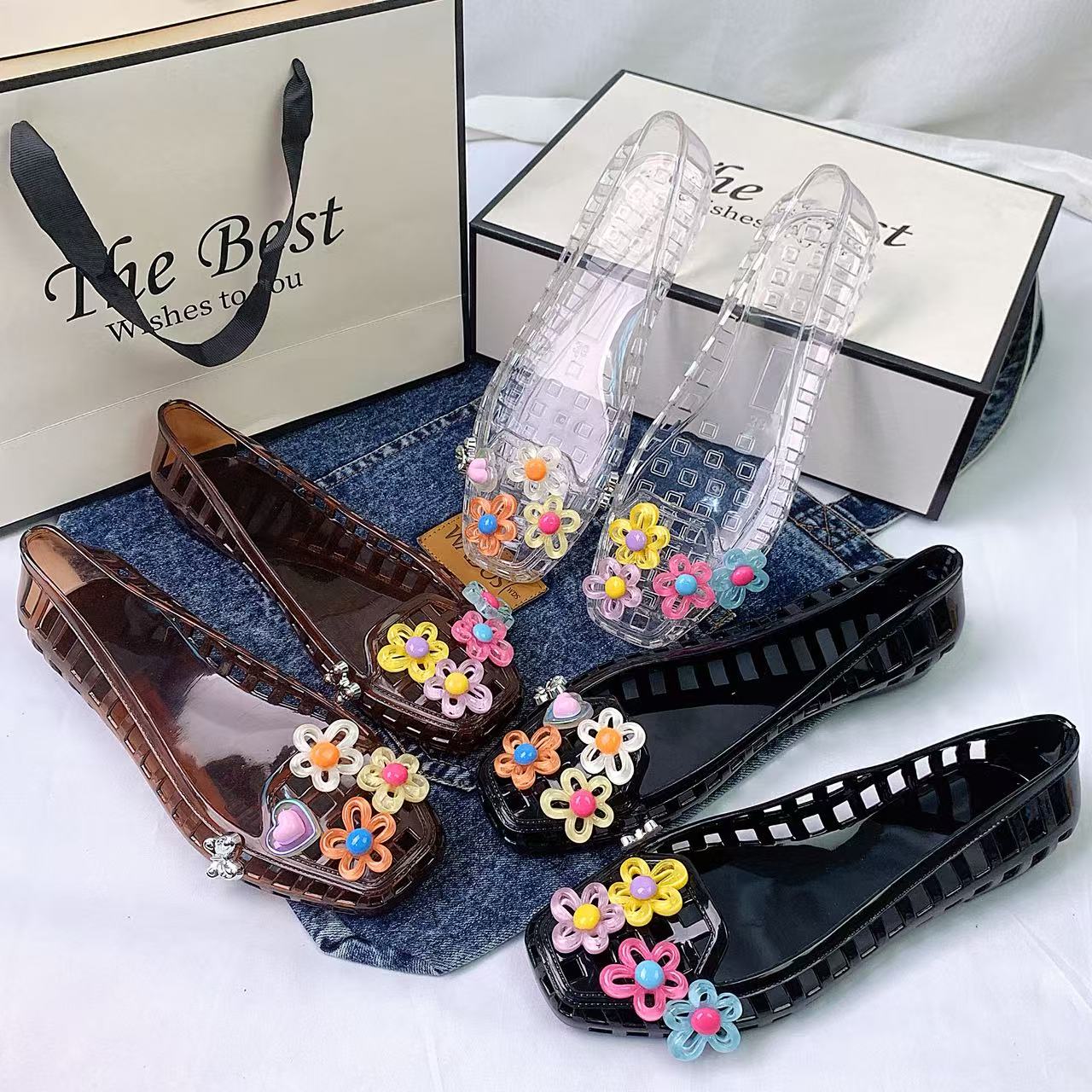 Women'S Accessories For Shoes - Модная женская обувь. Туфли с желейными