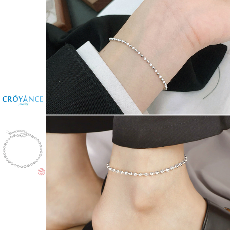 Beaded Anklet Chain - Классический простой браслет-цепочка на ногу из