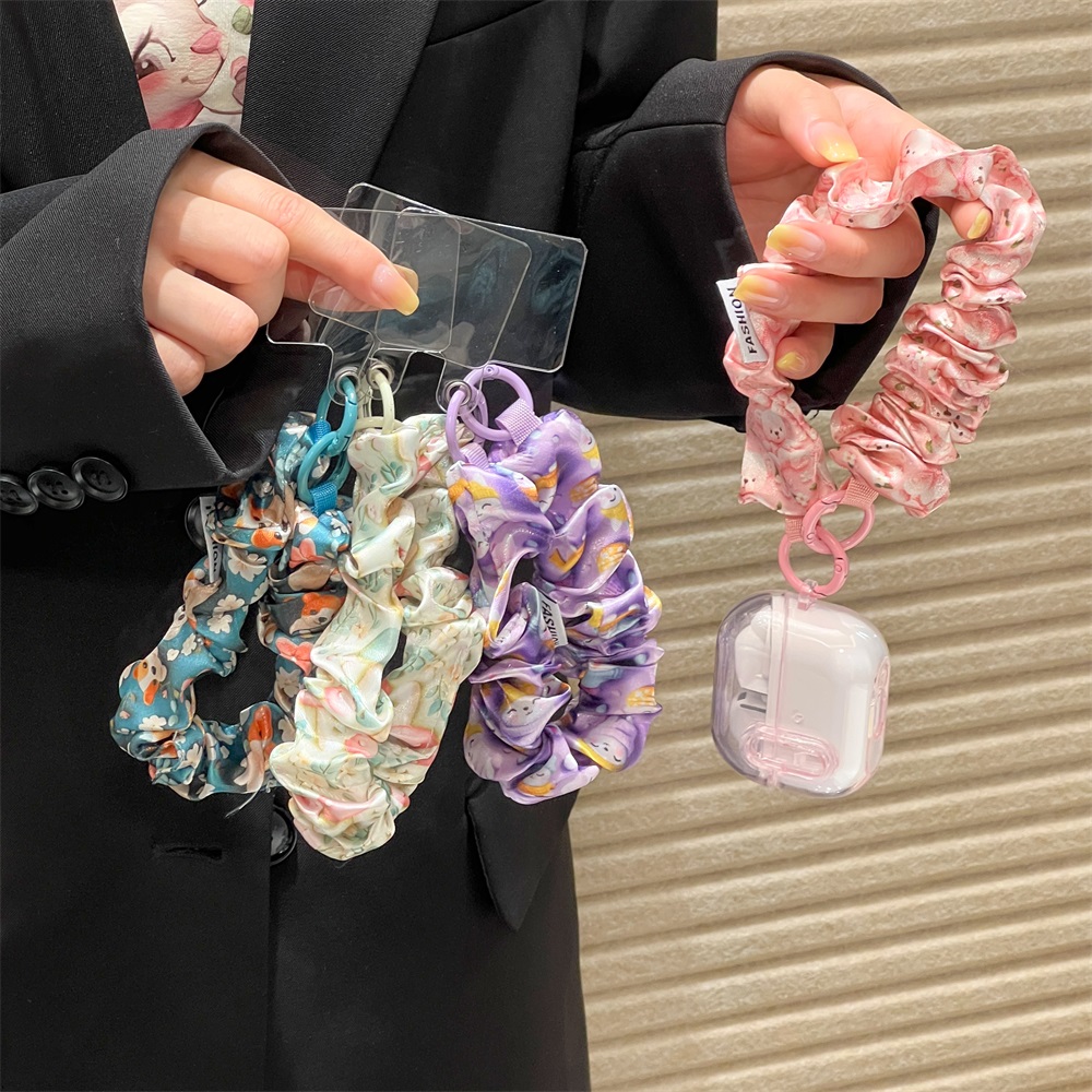 Women'S Keychain Accessories - Женские шелковые атласные резинки для волос,