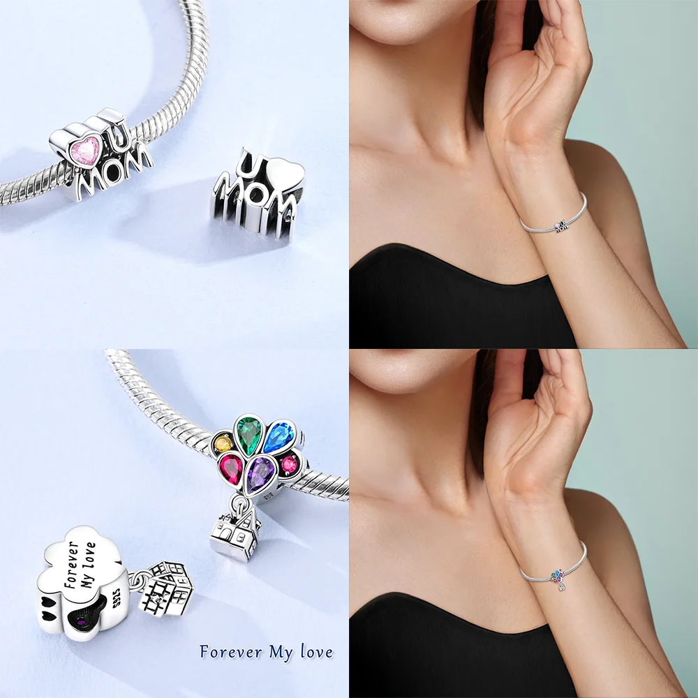 Посеребренные розовые бусины-ш – обзор и цена Women'S Keychain Accessories