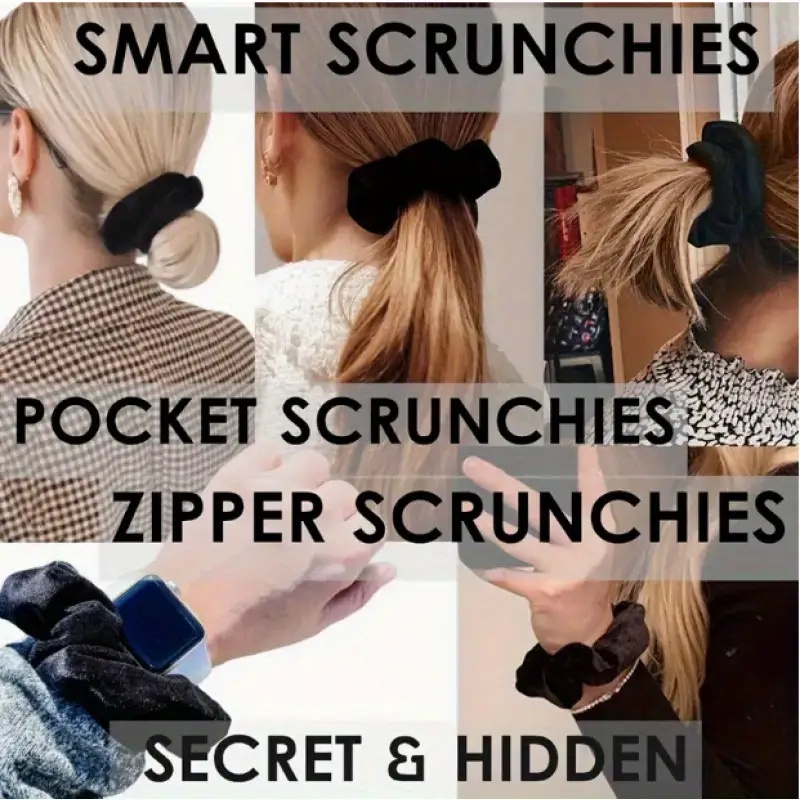 Бархатная резинка для волос, м – обзор и цена Hair Tie Velvet