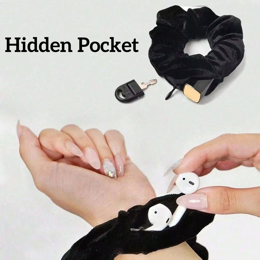 Бархатная резинка для волос, м – обзор и цена Hair Tie Velvet