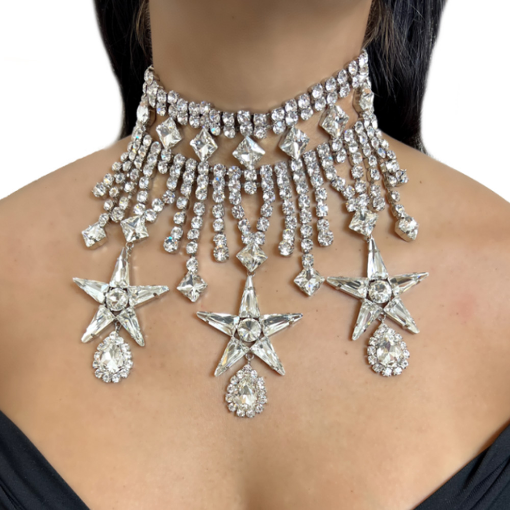 Ожерелье и серьги Stonefans с  – обзор и цена Women Accessories Gift Set