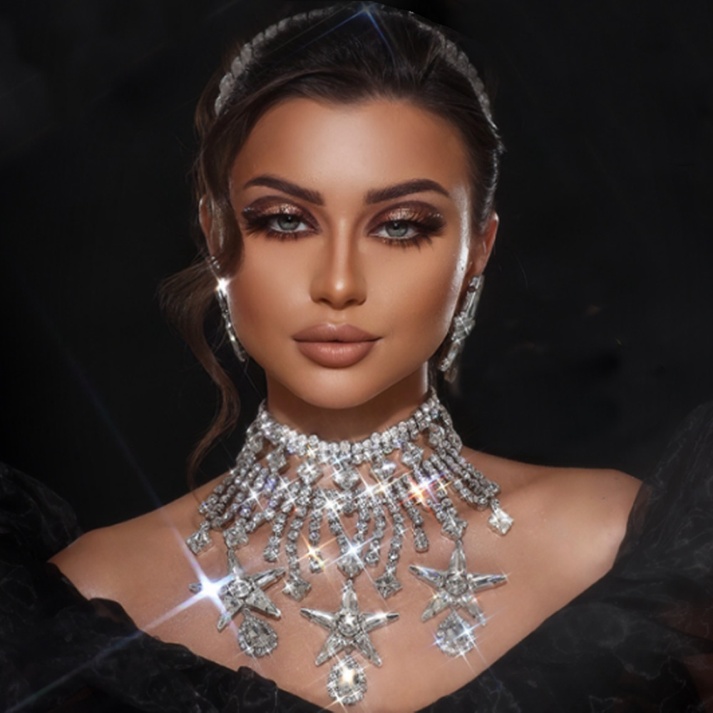Ожерелье и серьги Stonefans с  – обзор и цена Women Accessories Gift Set
