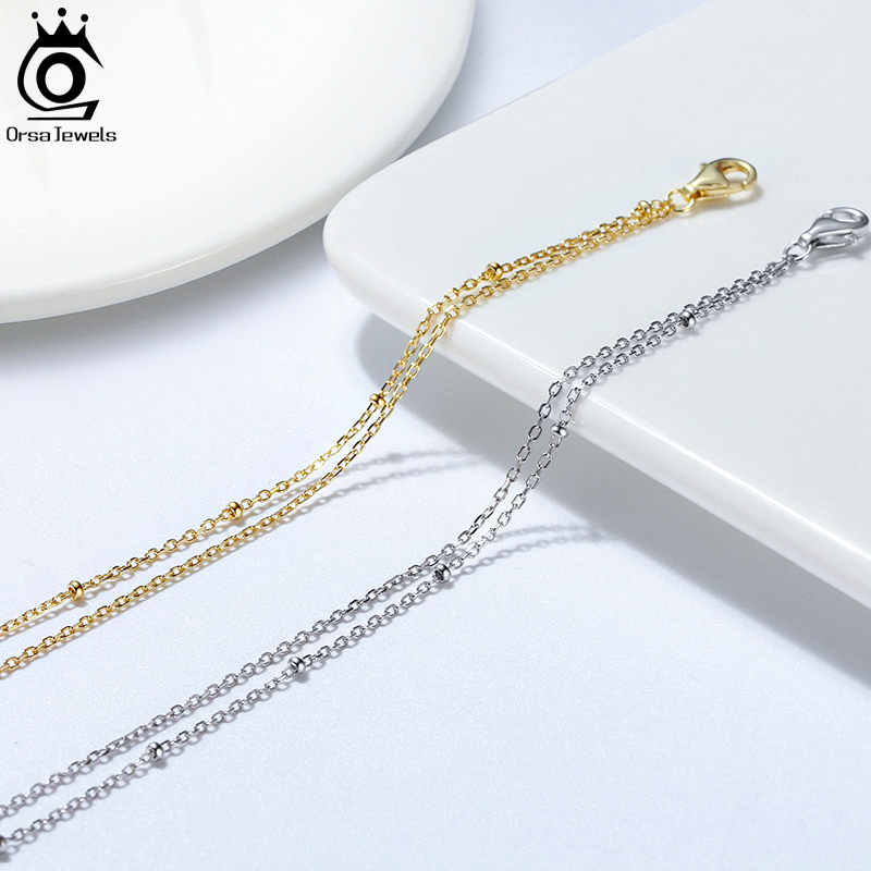 ORSA JEWELS Модный многослойны – обзор и цена Beaded Anklet Chain