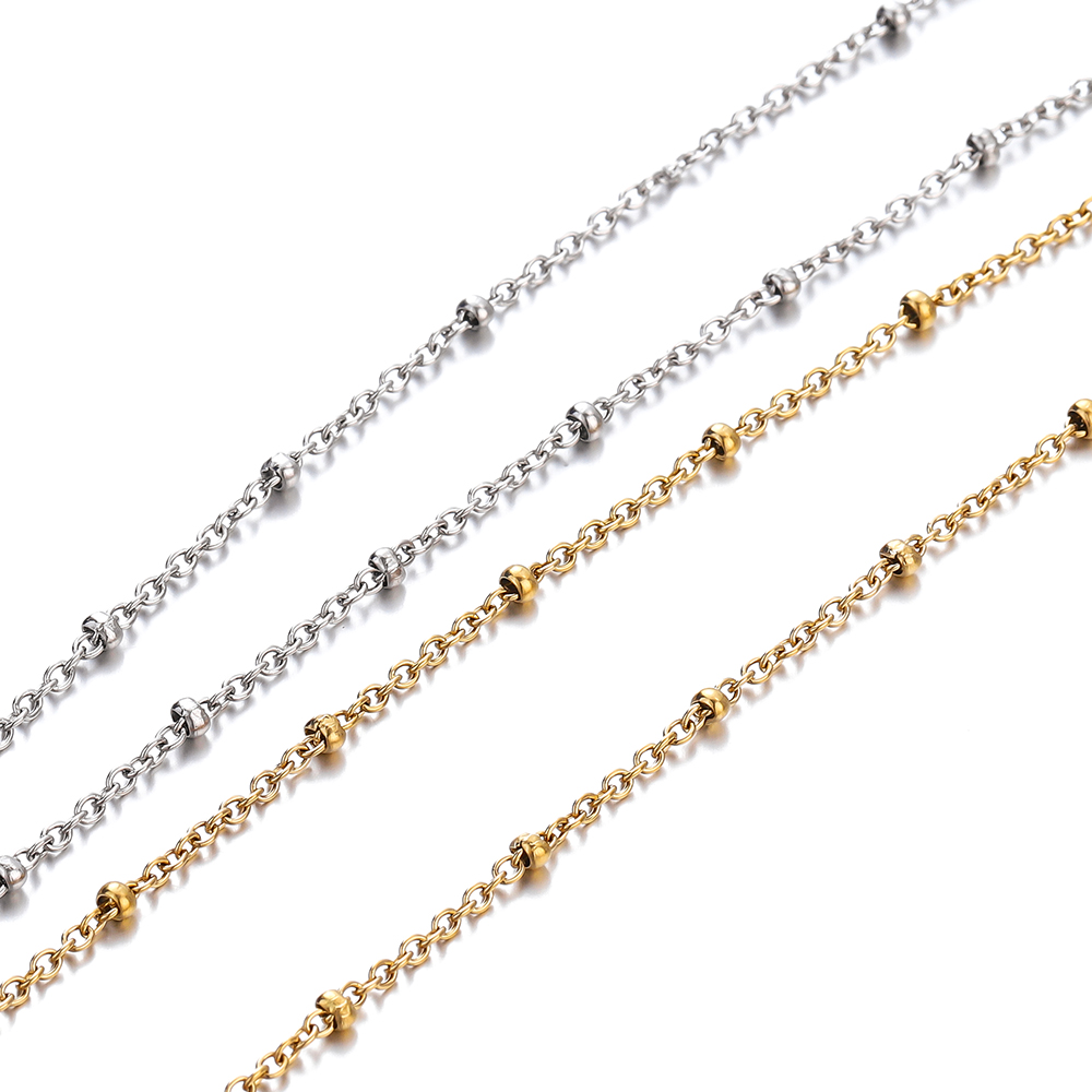 Не выцветает 2 метра цепь из н – обзор и цена Beaded Anklet Chain