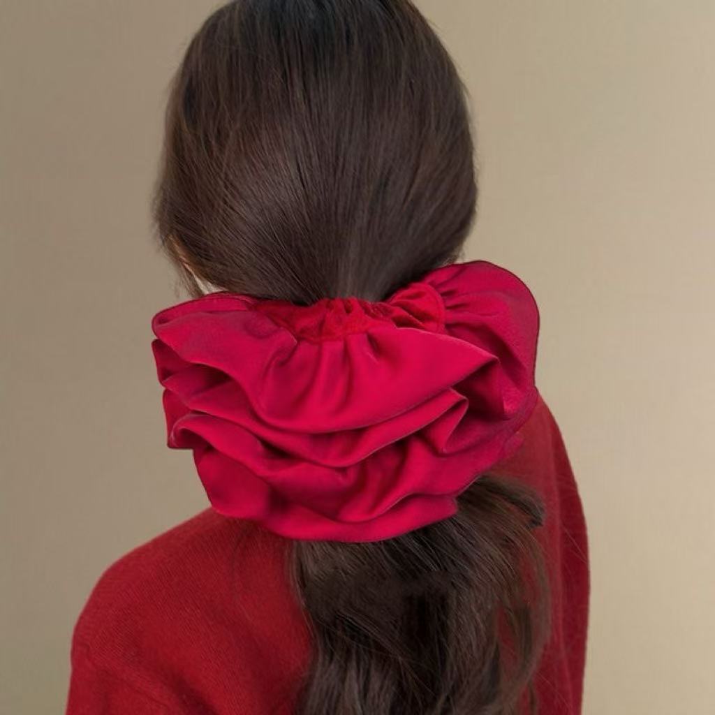 Бархатные резинки для волос бо – обзор и цена Hair Tie Velvet
