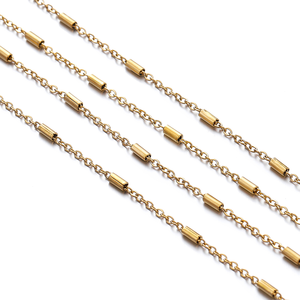 2 метра цепь из нержавеющей ст – обзор и цена Beaded Anklet Chain