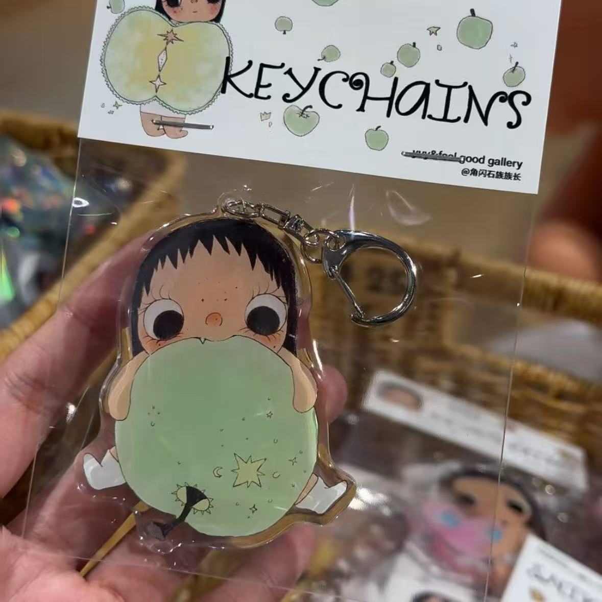 Юй — девочка. Милый мультяшный – обзор и цена Women'S Keychain Accessories