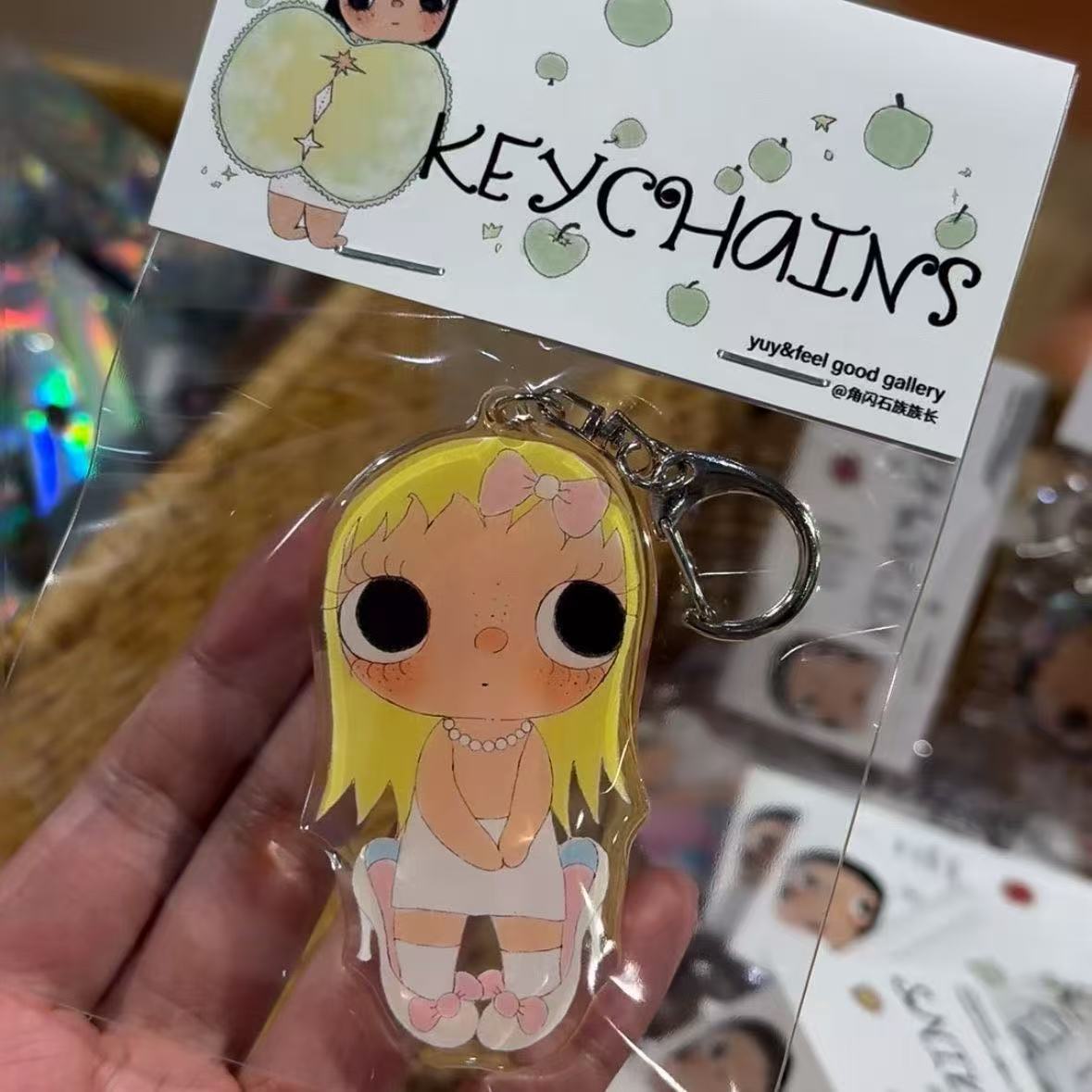 Юй — девочка. Милый мультяшный – обзор и цена Women'S Keychain Accessories