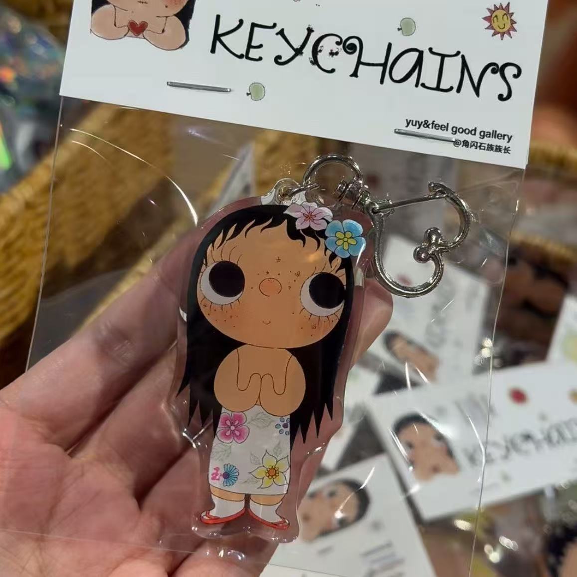 Юй — девочка. Милый мультяшный – обзор и цена Women'S Keychain Accessories