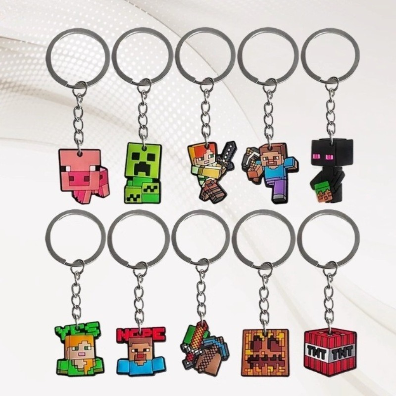Популярные аксессуары Minecraf – обзор и цена Women'S Keychain Accessories