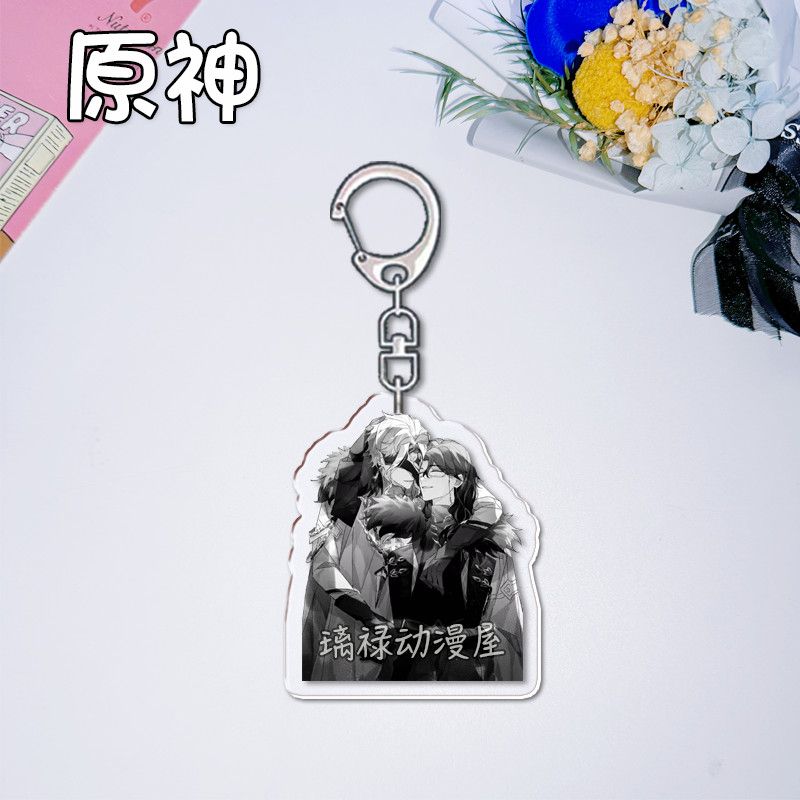 2 шт. брелоков Genshin Impact  – обзор и цена Women'S Keychain Accessories