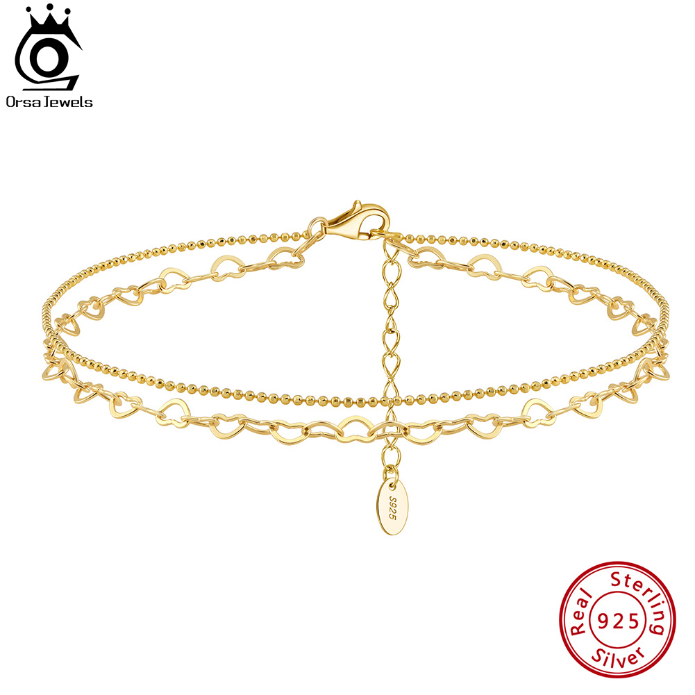Многослойные браслеты на щикол – обзор и цена Beaded Anklet Chain
