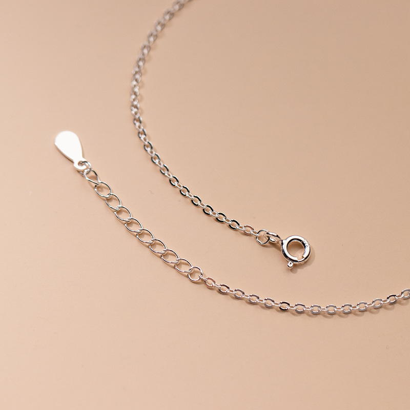 Ножные браслеты, серебро 925,  – обзор и цена Beaded Anklet Chain