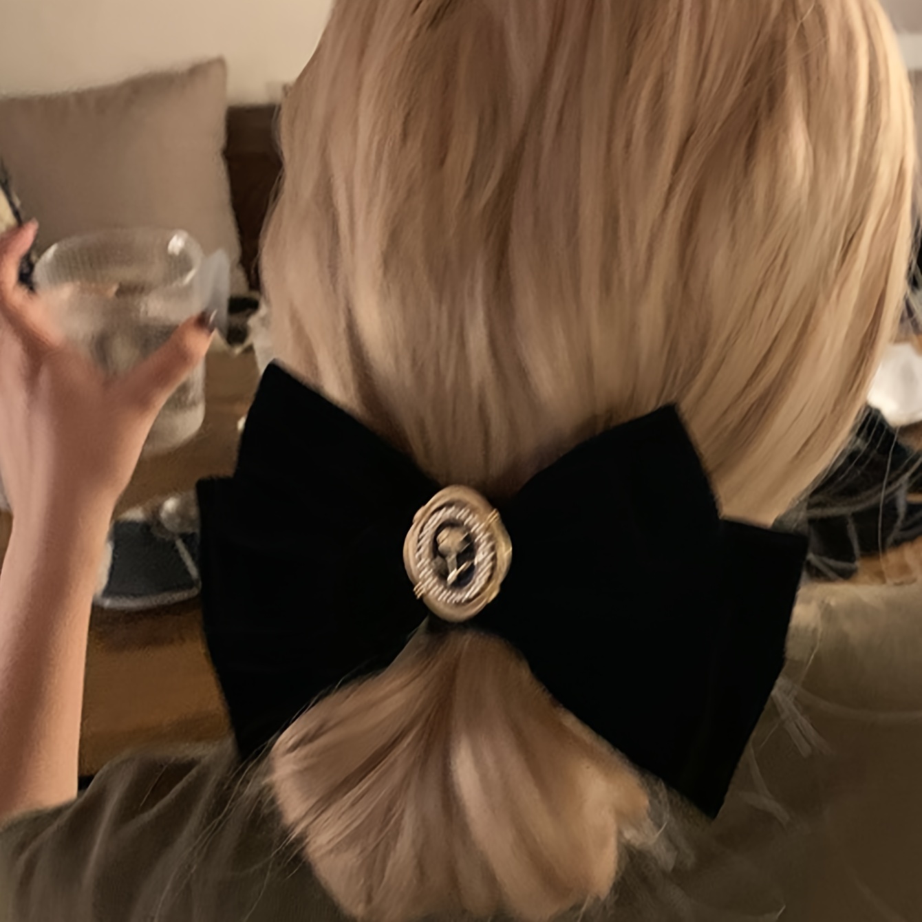Элегантная бархатная резинка д – обзор и цена Hair Tie Velvet