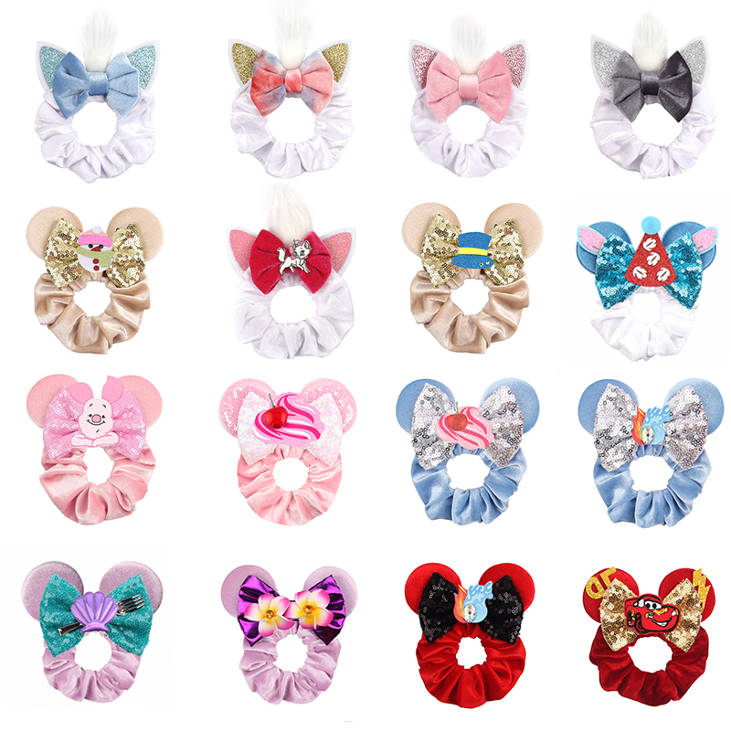 Новые бархатные резинки для во – обзор и цена Hair Tie Velvet