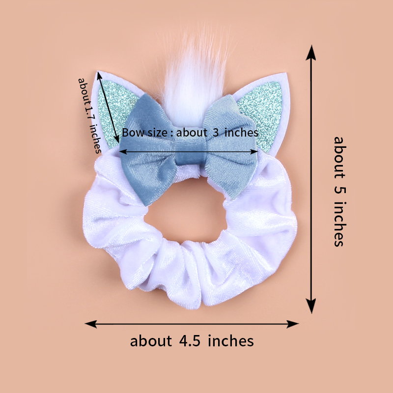 Новые бархатные резинки для во – обзор и цена Hair Tie Velvet