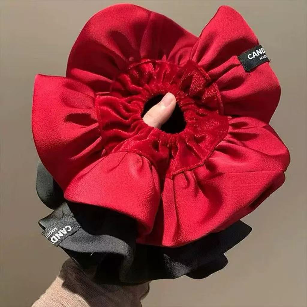 Большие бархатные резинки для  – обзор и цена Hair Tie Velvet