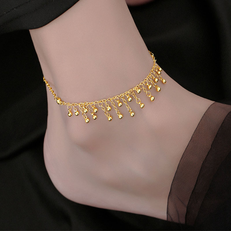Цепочка на щиколотке из стерли – обзор и цена Beaded Anklet Chain