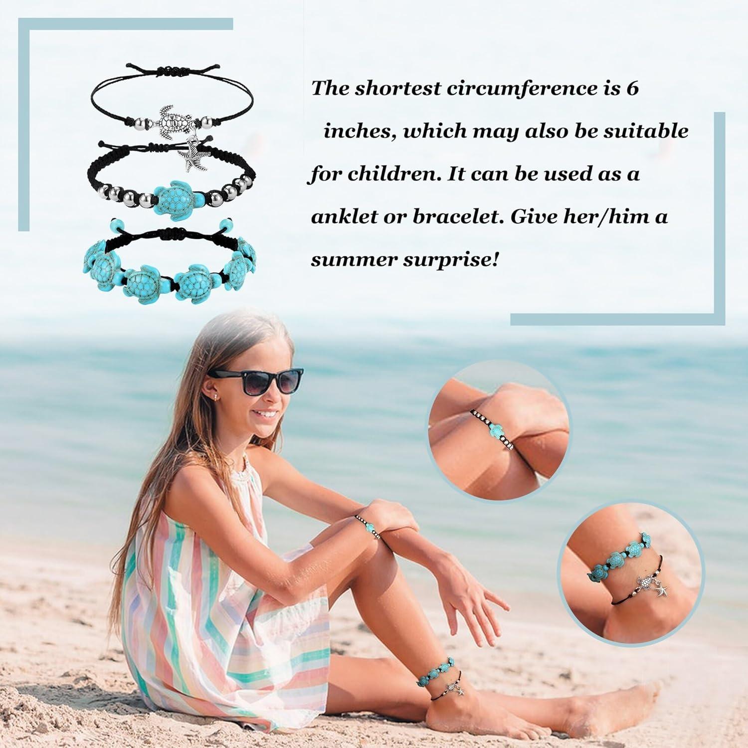 10 шт. браслетов на щиколотку  – обзор и цена Women'S Ankle Accessories