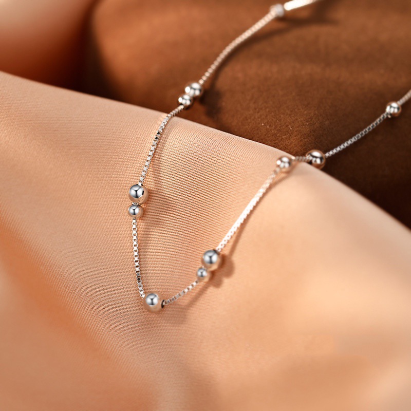 Цепочка на щиколотке из стерли – обзор и цена Beaded Anklet Chain